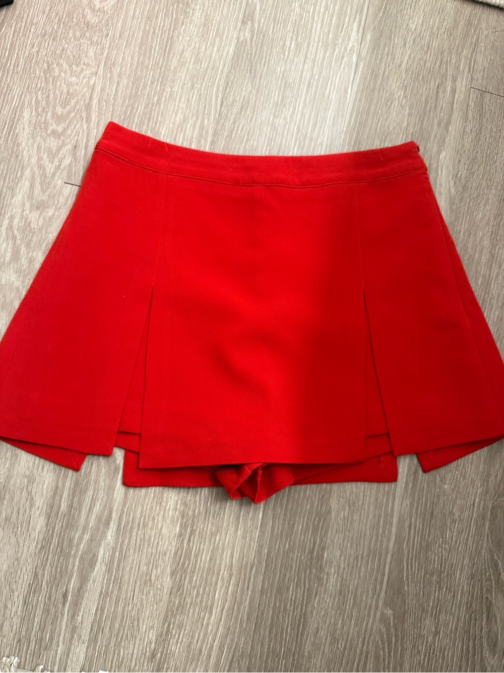 Box Pleat Miniskort